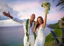 Dwayne Johnson s-a căsătorit în secret. Imagini fabuloase de la nuntă