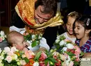 Alexandru, fratele Monicăi Anghel, și-a botezat cea de-a treia fetiță. La petrecere au venit și colegii de la Te cunosc de undeva!