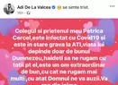 Ce rugăciune a postat Adi de la Vâlcea pentru Petrică Cercel: „Domnul o să ne audă”