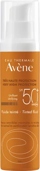 Fluid colorat pentru ten normal/mixt, Avène, SPF 50+, 81,99 lei