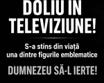 Doliu în televiziune! S-a stins din viață una din figurile emblematice