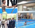Bazinul de 3 milioane de euro inaugurat de două ori. Prima tăiere de panglică a fost în campania electorală