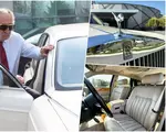 Super mașina cu care Ion Țiriac face senzație pe străzile din București. Modelul e din 2004, are peste 65.000 de kilometri, puțini români și-o permit