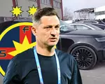 Mirel Rădoi și fiul său au asaltat parcarea de la FCSB cu mașini de lux! Cu ce „bolizi” au venit la primul antrenament. Foto