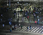 Haos total în Argentina! Imagini șocante de la Buenos Aires: tunuri de apă, gloanțe de cauciuc și fani alergând disperați pe străzi