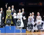Rareș Cojoc, imagini emoționante la German Open Championships. Dansatorul a fost îmbrățișat pe podium de fiul său