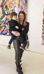 Luana Dăneț și fiul ei, Matei