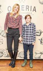 Sonia Argint și fiul său