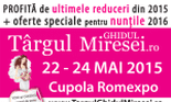 Târgul de Nunți Ghidul Miresei 22-24 Mai 2015