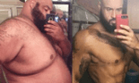 Acest bărbat a slăbit 150 kg mergând la cumpărături de 3 ori pe zi