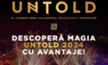 Regulamentul oficial al campaniei promoţionale „Câștigă 5 invitații duble la UNTOLD cu AVANTAJE”