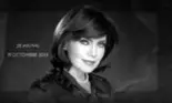 Delia Budeanu a fost înmormântată lângă soțul ei. Imagini solemne de la funeralii. Dana Budeanu i-a adus un omagiu plin de semnificații