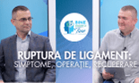 Ruptura de ligament încrucișat poate distruge genunchiul. Dr. Ion Bogdan Codorean despre complicații și soluțiile chirurgicale