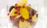 Salata de fructe cu seminte de rodie