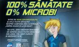 Domestos invata copiii sa lupte de mici impotriva microbilor