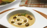 Supa de dovleac cu tofu