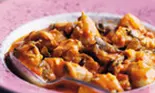 Pui cu rosii si curry, in stil indian