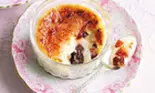 Crema de vanilie cu sos de fructe