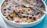 Crema de zahar ars, cu fructe de padure
