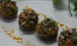Reteta raw vegan: Ciuperci umplute (Video)