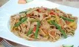 Reţetă de post: Tagliatelle spelta cu sparanghel și legume