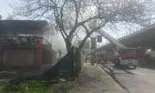 Incendiu la un restaurant dezafectat din Grozăvești, lângă Pasajul Basarab. Locul a fost distrus