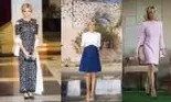 Ținutele cu care Brigitte Macron a strălucit în India. Cum s-a îmbrăcat în timpul vizitei oficiale?