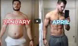 Transformarea incredibilă a unui tânăr de 24 de ani în doar trei luni! Ce dietă a ținut pentru a slăbi 42 de kilograme