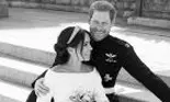 Cum arată primele imagini oficiale de la nunta prințului Harry cu Meghan Markle? Ședință foto emoționantă