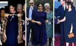 De ce poartă Meghan Markle ținute bleumarin. Un expert în culori a dezvăluit ce se ascunde în spatele acestei culori