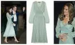 Rochia lui Kate Middleton, din lurex și fir metalic, se găsește de vânzare pe un site cunoscut de haine