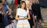 Ce a purtat Melania Trump la festivitățile Zilei Statelor Unite ale Americii