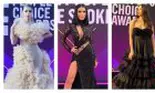 Iulia Albu, analiza completă a ținutelor purtate de Adelina Pestrițu, Irina Deaconescu și Maria Zvinca pe covorul roșu al galei People’s Choice Awards 2019