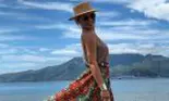 Gina Pistol, apariție incendiară în costum de baie