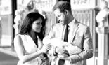 Meghan Markle și prințul Harry au publicat o fotografie rară cu fiul lor Archie