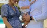 Însărcinată pentru a doua oară la nici un an de la nașterea primului copil! „Recunoscătoare pentru această mică rază de soare”