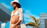 Artista Ciara a devenit mamă pentru a treia oară! Prima imagine cu bebelușul