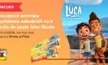 (P) Descoperă aventura și prietenia adevărată cu o porție de paste bine făcute și sărbătorește lansarea celei mai noi producții Disney și Pixar – Luca!