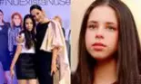 Imagine rară cu Violeta, fiica Andreei Marin și a lui Ștefan Bănică Jr. Poartă rochie elegantă și tocuri