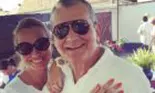 Tatăl Andreei Esca, într-o formă de zile mari