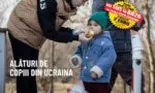 Alături de copiii din Ucraina. Fundația Ringier România a donat combustibil solid și medicamente pentru zeci de refugiați ucraineni găzduiți în comuna Jijila