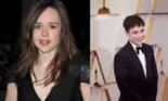 Apariția neașteptată a lui Ellen Page, actrița care a devenit Elliot Page. E tuns scurt și poartă costume bărbătești