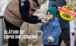 Ringier Foundation România și Libertatea lansează campania umanitară 'Alături de copiii ucraineni'. O donație cât de mică poate salva o viață!