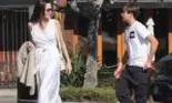Angelina Jolie, apariție surprinzătoare alături de Knox. Ce făcea fiul său în vârstă de 14 ani?
