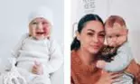 Motivul pentru care o mamă a fost criticată că a apelat la laser pentru un semn din naștere uriaș de pe fața bebelușului ei