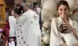 Theo Rose și-a botezatul băiețelul. Cine a fost nașa lui Sasha Ioan: „Așa au hotărât cele două bunici'