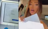 Bianca Drăgușanu a arătat rezultatul, după ce polițiștii au testat-o pentru substanțe interzise. De ce a primit amendă
