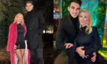 Andreea Bălan, într-o rochie mini la un eveniment. Victor Cornea i-a pus mâna pe burtică, iar fanii au întrebat: „Vine bebe 3?'
