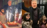 Alexandru Ciucu, petrecere alături de fetițele sale, fără Alina Sorescu. Cum au apărut Raisa și Carolina la ziua tatălui lor