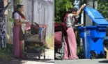 Fosta soție a unui actor celebru a ajuns să doarmă pe străzi și să mănânce din gunoaie. Imaginile groazei cu fostul fotomodel